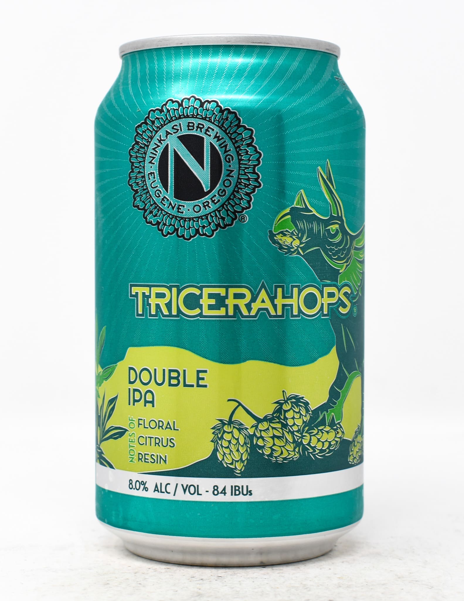 Ninkasi Brewing Company, Tricerahops Double IPA, 12oz Can -