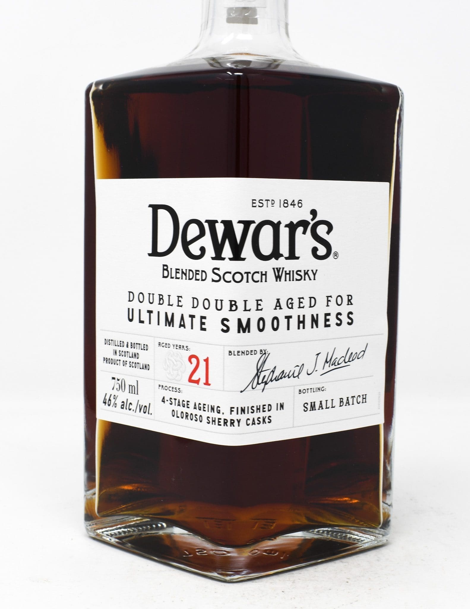 Dewar's, Double Double, 21 Year Old, Scotch Whisky, 750ml -