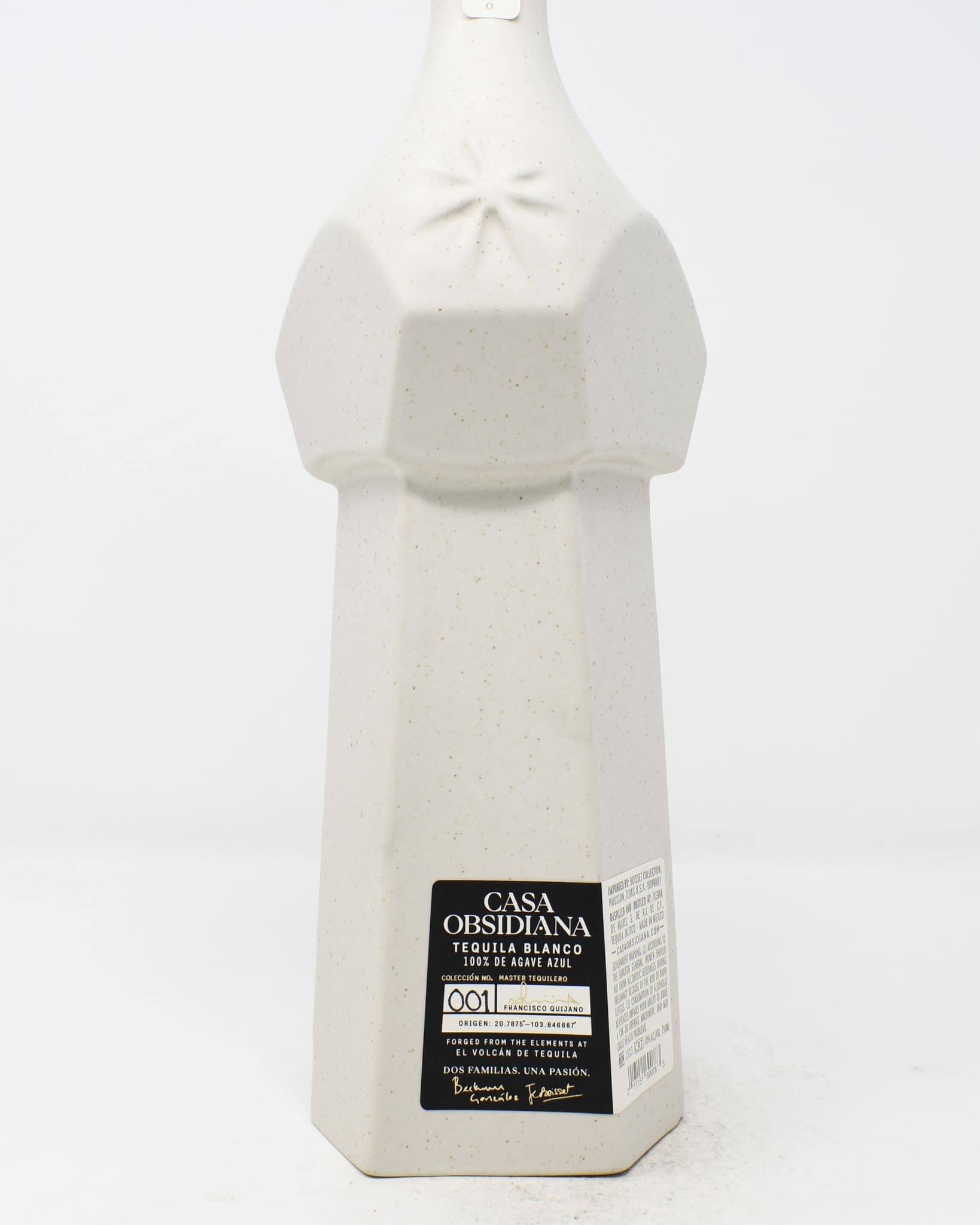 Casa Obsidiana, Tequila Blanco, 750ml -