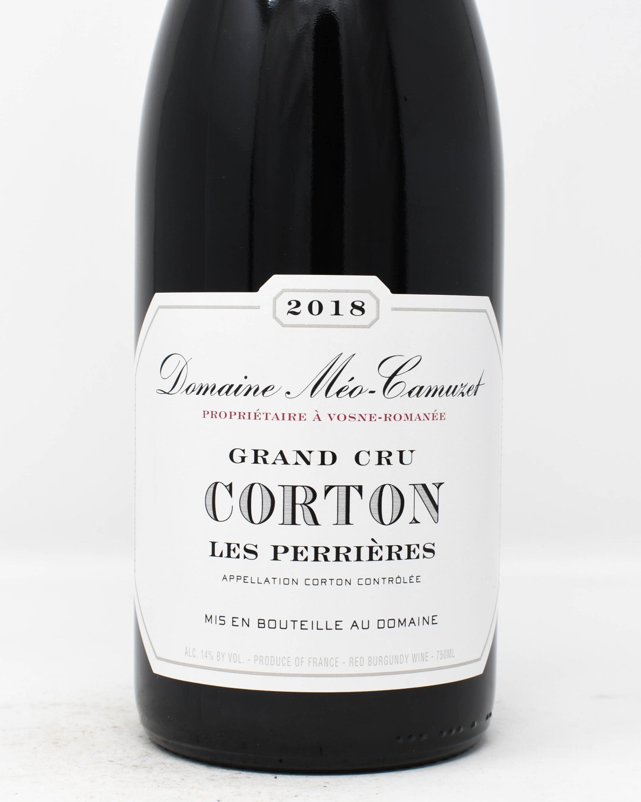 Domaine Méo-Camuzet, Corton, Les Perrières, Grand Cru 2018