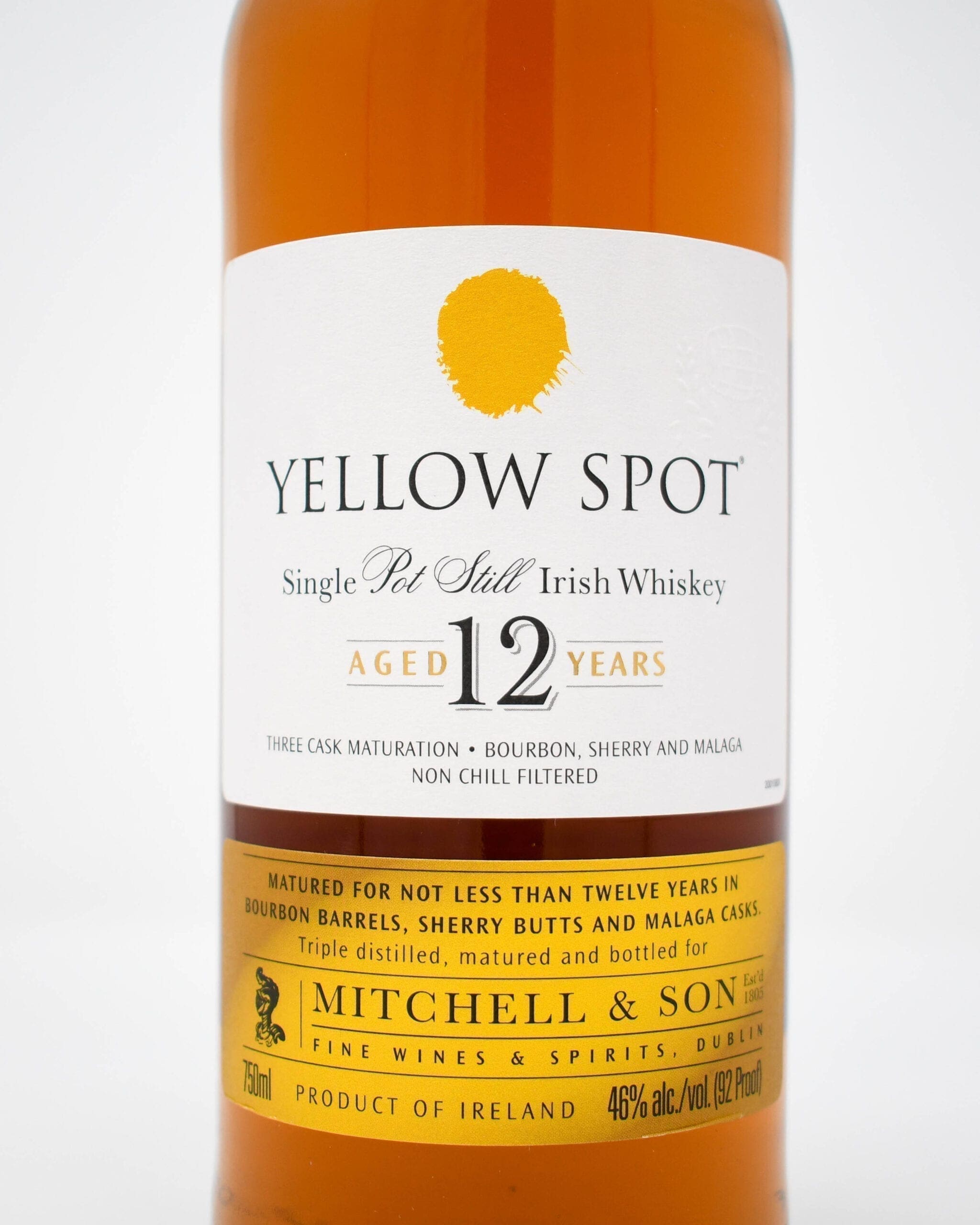 Yellow Spot, Aged 12 Years, Irish Whiskey, 750ml -