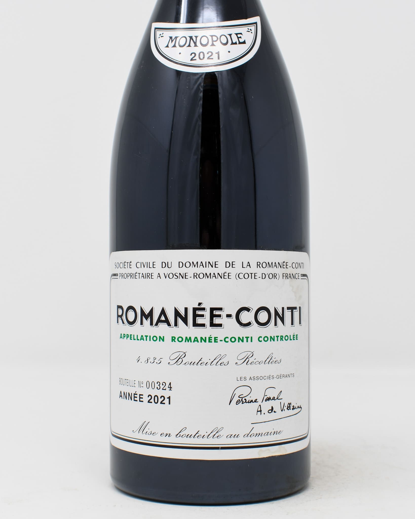 Domaine de la Romanée-Conti, Romanée-Conti, Grand Cru 2021 -
